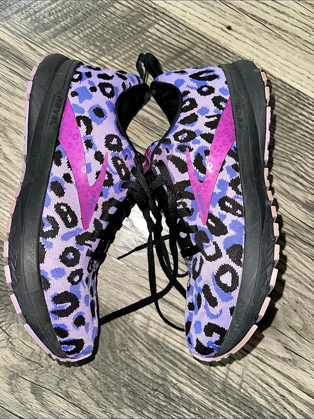 Brooks Revel Go Wild Athletic Shoes purple women’s size 8.5 - Picture 13 of 16